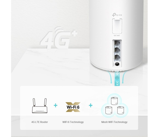 TP-Link DECO X20-4G LTE Mesh WiFi6 (1800Mb/s a/b/g/n/ac/ax) - 1045780 - zdjęcie 4